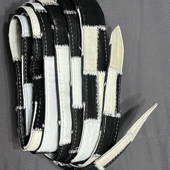 Sassy Jones Black and White Yaya Belt. Never worn.